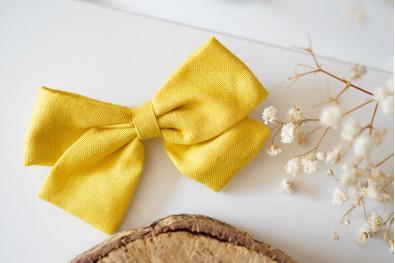 Barrette Irène Petit Noeud Jaune