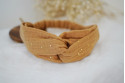 Bandeau Enfant Mila Camel et Doré