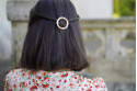 Barrette Romy Ronde Dorée