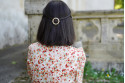 Barrette Romy Ronde Dorée