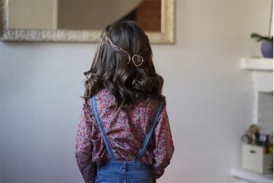 Barrette Enfant Bella dorée 2
