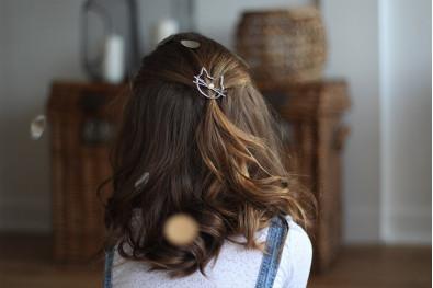 Barrette Enfant Lilou Argentée 2